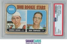 1968 Topps Rookies Bench/Tompkins PSA 2.5 #247 Cincinnati Reds comprar usado  Enviando para Brazil