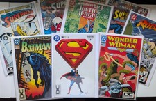 Lote de 9 Quadrinhos Variantes Logotipo DCU RARO Batman Superman Mulher Maravilha Robin JLA DC comprar usado Lote de 9 Quadrinhos Variantes Logotipo DCU RARO Batman Superman Mulher Maravilha Robin JLA DC comprar usado  Enviando para Brazil