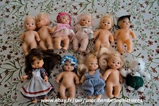 Lot petites poupées d'occasion  Beuzeville