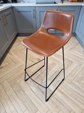 Kitchen tan leather for sale  DERBY