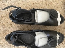 Trippen black sandals for sale  BURY