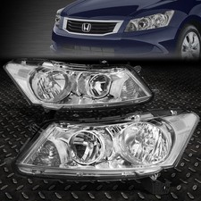 PARA 08-12 HONDA ACC SEDAN CARCAÇA CROMADA FARÓIS DE CANTO TRANSPARENTE comprar usado  Enviando para Brazil