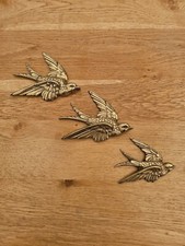 Vintage brass swallows for sale  NOTTINGHAM