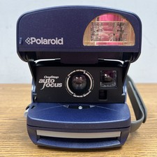 Polaroid One Step Auto Focus Instant Camera 600 Film Camera Navy Blue -Tested, usado comprar usado Polaroid One Step Auto Focus Instant Camera 600 Film Camera Navy Blue -Tested, usado comprar usado  Enviando para Brazil
