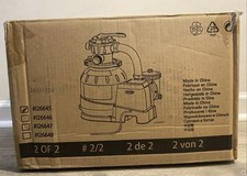 Bomba de filtro de areia Intex Krystal Clear 126645 piscinas acima do solo /apenas a 2ª caixa comprar usado  Enviando para Brazil