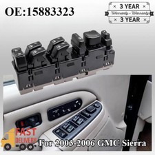 Interruptor de controle de janela mestre porta motorista dianteiro para 2003-2006 GMC Sierra 15883323 comprar usado  Enviando para Brazil