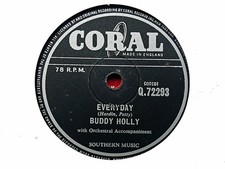 BUDDY HOLLY - Everyday / Peggy Sue 78 rpm disc (A+) comprar usado  Enviando para Brazil