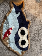 Shark mat rug for sale  ST. AUSTELL