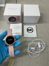 Reloj inteligente Michael Kors Access Gen 5E MKGO tono rosa logotipo goma 43 mm MKT5116V segunda mano  Embacar hacia Mexico