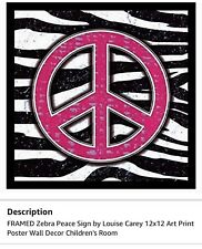 Zebra print pink for sale  Jefferson City