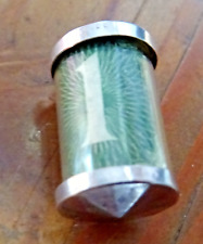 Berloque de tubo vintage prata esterlina 925 nota de uma libra £ 1 para pulseira ou pingente comprar usado  Enviando para Brazil