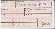Fahrkarte rosenheim firenze gebraucht kaufen  Berlin