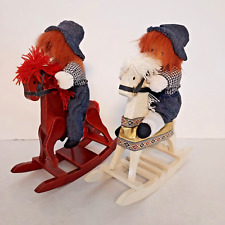 Pair wooden rocking for sale  Brooklet