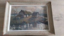 Tableau huile panneau d'occasion  Charleville-Mézières
