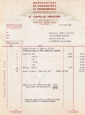 Morteau invoice order d'occasion  Expédié en Belgium