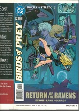 Birds of Prey 4 COVER PROOF Greg Land 1999 Produção Arte Canário Negro, Corvos comprar usado  Enviando para Brazil