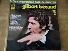 Gilbert bécaud disque d'occasion  Notre-Dame-d'Oé