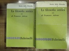Francesco adorno filosofia usato  Cento