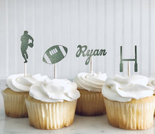 Rugby cupcake toppers for sale  BRADFORD