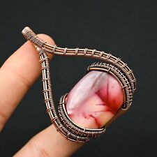 Colgante de piedras preciosas mookaite envuelto en alambre de cobre hecho a mano joyería de diseñador regalo para segunda mano  Embacar hacia Mexico