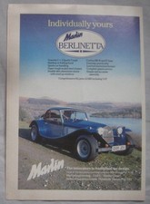 1985 marlin berlinetta for sale  DARWEN