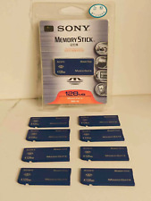 Cartão Memory Stick Sony 128MB / Magicgate MS para Sony Câmera Antiga Gravador PSP comprar usado  Enviando para Brazil
