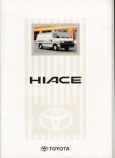 Usado, 1997 TOYOTA H100 HIACE VAN & WAGON 20p Folheto em Inglês LHD comprar usado  Enviando para Brazil