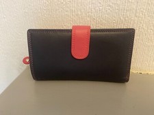 leather wallet cerise for sale  NEWCASTLE