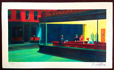 Edward hopper litografia usato  Roma