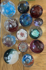 Bundle glass paperweights for sale  UK