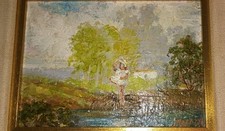 Vintage gold framed for sale  Lakewood