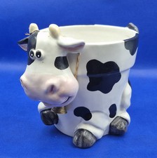 Whimsical ceramic cow for sale  Fuquay Varina