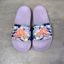 Adidas slides purple for sale  Dayton