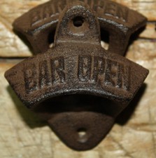 25 Barra De Ferro Fundido Rústico Estilo Vintage aberto montagem em parede Abridor De Garrafa De Cerveja Aqui comprar usado  Enviando para Brazil