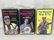 Play Bluegrass Banjo By Ear - Bill Keith / Of Sonny Osborne/ By Pete Wernick LOT comprar usado  Enviando para Brazil