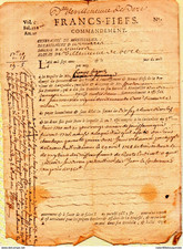 Francs fiefs .commandement d'occasion  Amiens-