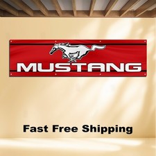 BANDEIRA FORD MUSTANG 2'X8' COBRA GT 5.0 SHELBY comprar usado  Enviando para Brazil