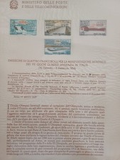 Bollettini filatelici olimpiad usato  Perugia