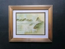 Vintage watercolour seascape for sale  SOUTHWELL