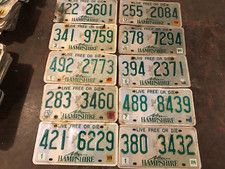 New hampshire license for sale  Claremont