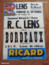 Affiche match lens d'occasion  Valenciennes