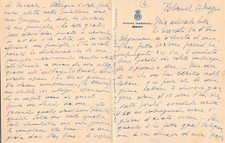 Ba172 lettera dalla usato  Tramonti