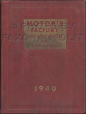 Usado, 4ª Edição Motors Shop Manual 1934-1940 Auburn Franklin Graham Pierce Arrow Hup comprar usado  Enviando para Brazil