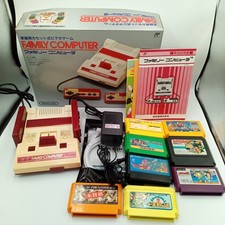 Console Famicom Nintendo Family Computer FC CHV-001 na caixa +10 jogos NES testados comprar usado Console Famicom Nintendo Family Computer FC CHV-001 na caixa +10 jogos NES testados comprar usado  Enviando para Brazil