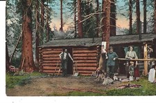  CARTÃO POSTAL THE FOREST RANGER'S CABIN comprar usado  Enviando para Brazil