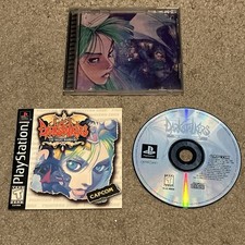 Darkstalkers The Night Warriors PS1 PlayStation Jewel Case Completo CIB Reg Card comprar usado  Enviando para Brazil