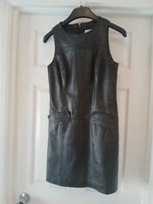 Black real leather for sale  BILLERICAY