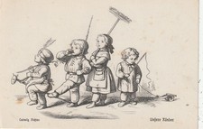 Kinder steckenpferd gewehr gebraucht kaufen  Elsoff, Rehe, Oberroßbach
