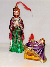 Nativity set glass for sale  Las Vegas