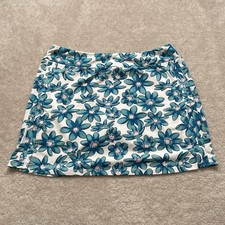 Skort Tail Active Wear Spring Flora tamanho G azul atlético flores rosa golfe comprar usado  Enviando para Brazil